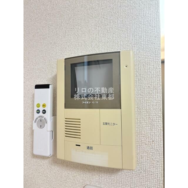訪問者が一目で分かるＴＶモニタ付インターホンです！