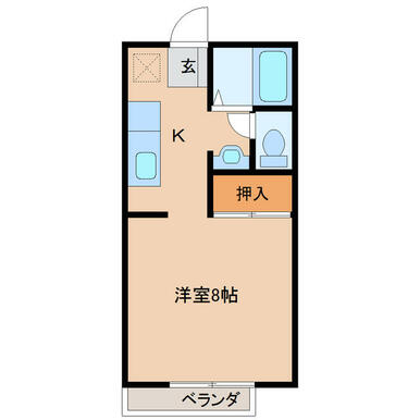 専有面積　２７、０８平方メートル　（８、１９坪）