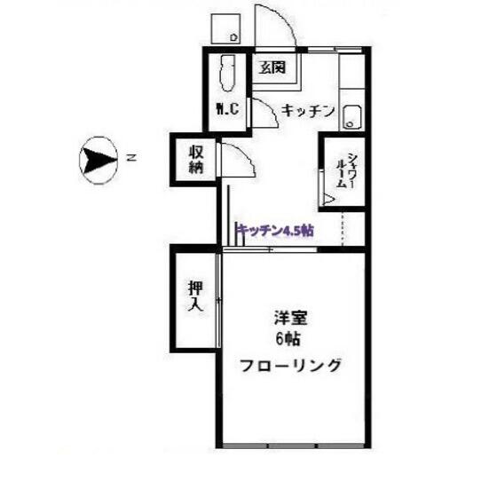 キャラ椎名町 １０３ 1k 豊島区の貸アパートの物件情報 賃貸 アパート マンション 一戸建て お部屋探しならフルハウスへ cc8c3c8d578beb38c34