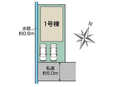 静岡市葵区大岩町1棟 区画図