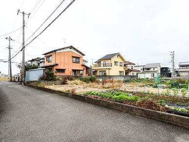 松山市久保田町現地　南側より撮影