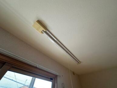 室内物干し付き