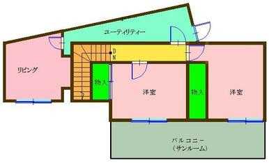 ２階間取り図