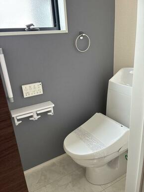 見落としなしで隅々チェック。トイレは家を映す鑑となります。（5号棟）