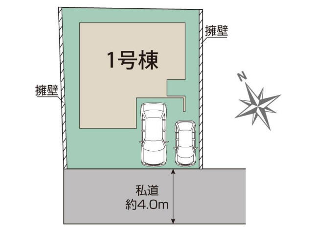 船橋市 三山１丁目 (京成大久保駅) 2階建 3LDK