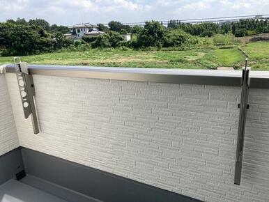 【２号棟】お洗濯物が楽しみになる。そんなバルコニーです。