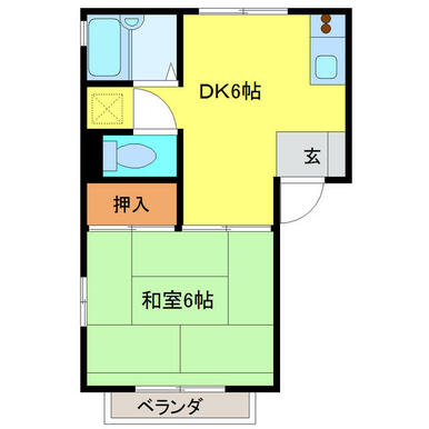 専有面積　２９．４６㎡（８．９１坪）