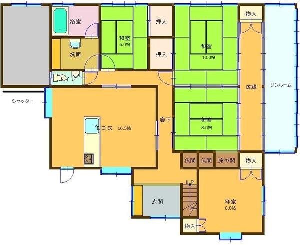 霧島市 牧園町高千穂 2階建 6SLDK 霧島市の売戸建住宅の物件情報
