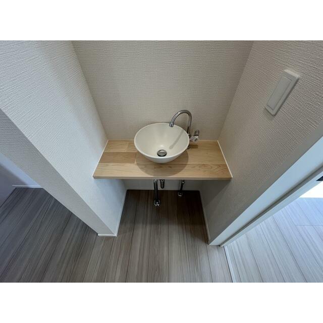 ２F　セカンド手洗い付きです。