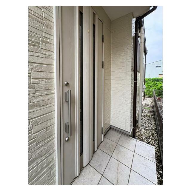 いつも気持ちよくご家族を迎えられる玄関です。
