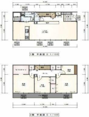 ３SLDKの間取りです