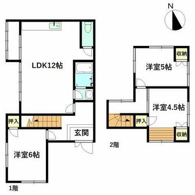 内外装フルリフォーム！水回りすべて新品交換済みの3LDK！