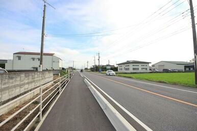 見通しの良い道路です！！