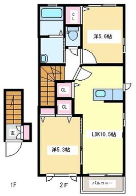 南向き、東南角部屋