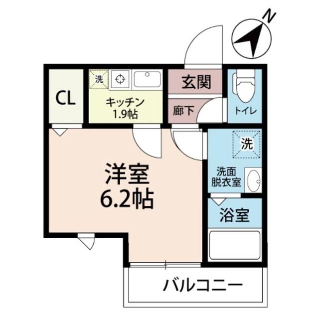 リバーパーク三郷 ３０４ 1Kの画像