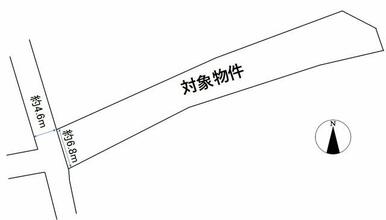 ◆敷地面積６５０㎡（１９６．６３坪　）◆作業車も通りやすい、縦長の土地で導線がスムーズ