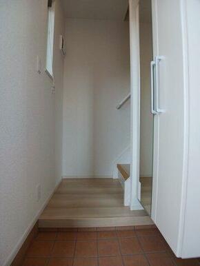 きれいな玄関です