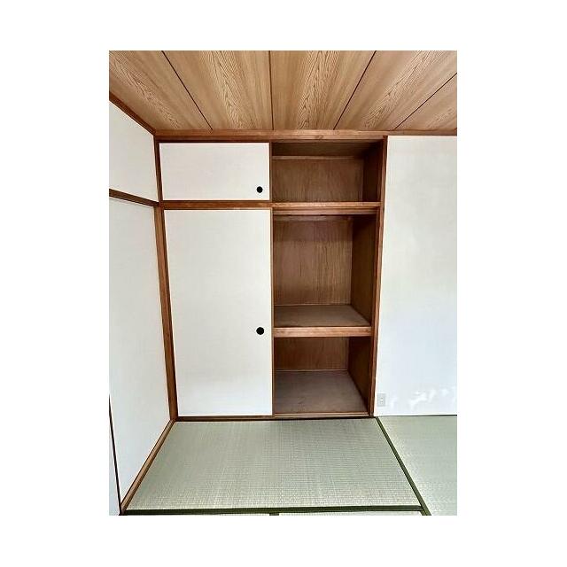 「和室」6帖の和室の収納です。