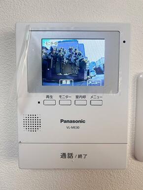 モニター付きインターホン