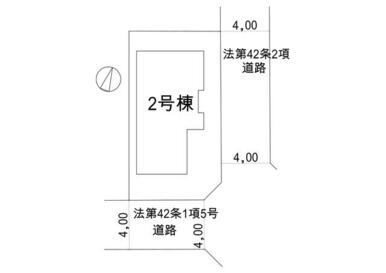 2号棟　区画図面