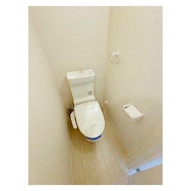 嬉しい温水洗浄便座付