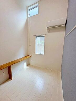 天井が高く開放感があります