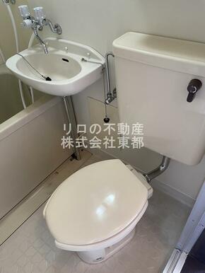 清潔感のある洋式トイレです♪
