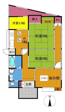 １階ワンフロア一世帯で戸建て感覚です