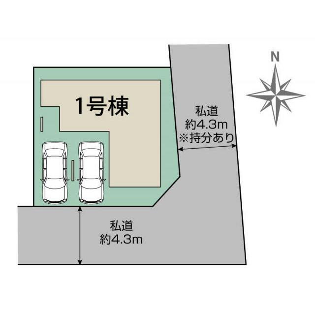 さいたま市緑区三室2期1棟 区画図