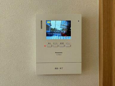 「インターホン」Ｐａｎａｓｏｎｉｃ製のモニタ付きインターホン新品交換済み
