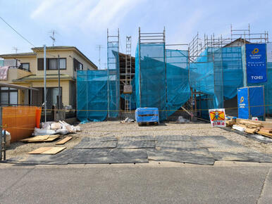 【1号棟・平屋建て】上棟しました！6月撮影