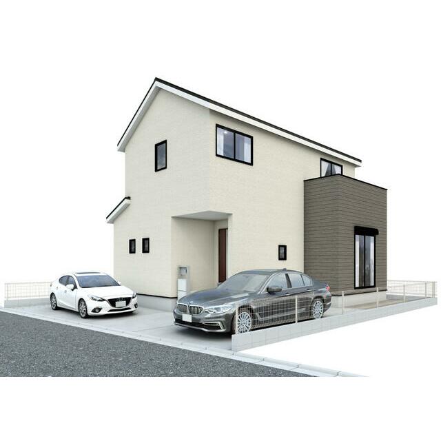 1号棟　外観パース