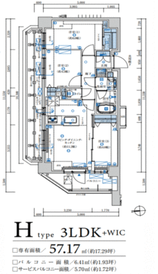 間取り図です