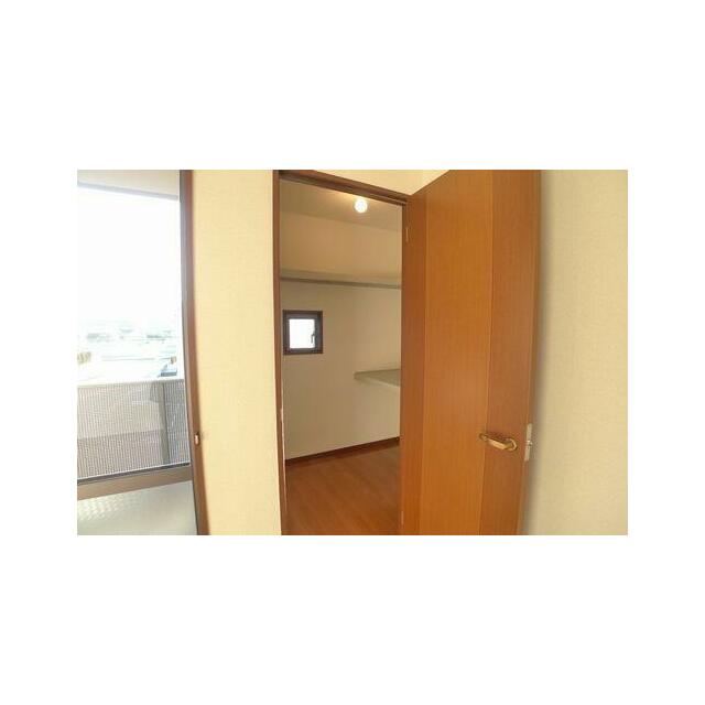 長い丈の衣類もハンガーにかけたまま収納できるハンガーパイプや、小物収納に便利な棚板付きのウォークイ…