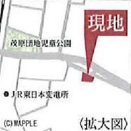 現地案内図・拡大