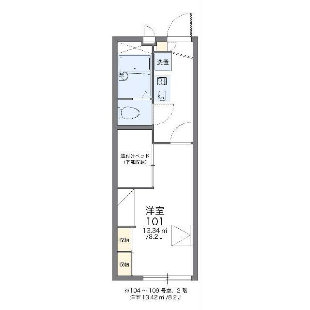 代表的な間取のため実際の間取とは異なる場合があります