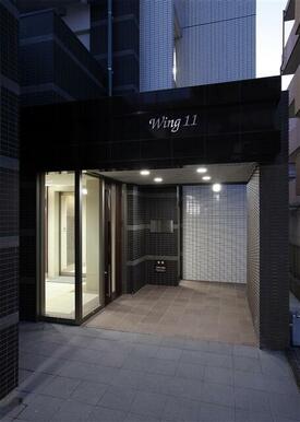 マンション入口