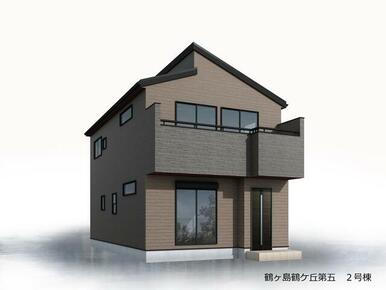 完成予想図（外観）