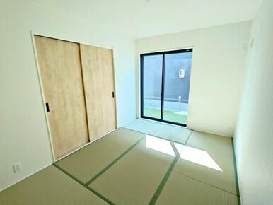 １号棟　和室 子どもの遊び場として便利な和室