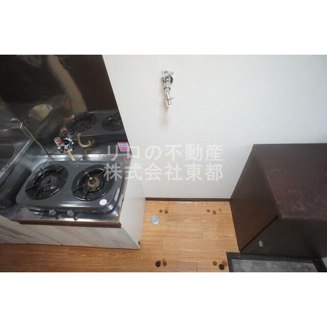 洗濯機置き場は室内にあるので雨に濡れる心配はありません。