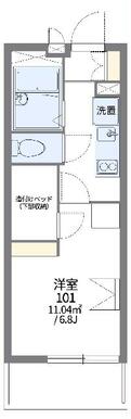 代表的な間取のため実際の間取とは異なる場合があります