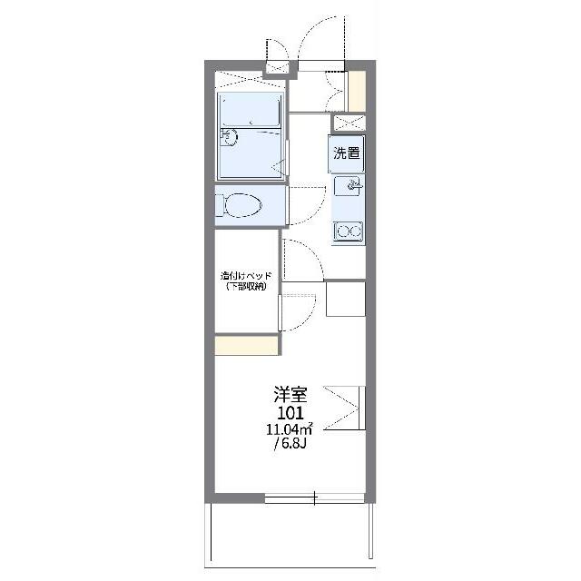 代表的な間取のため実際の間取とは異なる場合があります