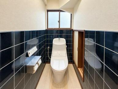 ほっと安らげるトイレ空間です。