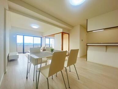 「LDK」ダイニングの様子です。