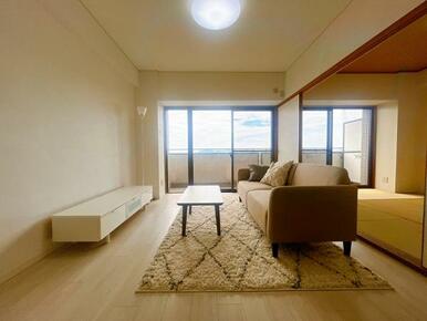 「LDK」リビングの様子です。