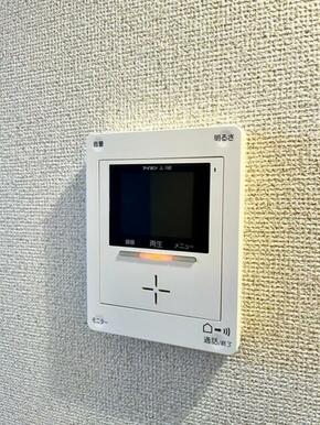 TVモニター付きインターフォン♪