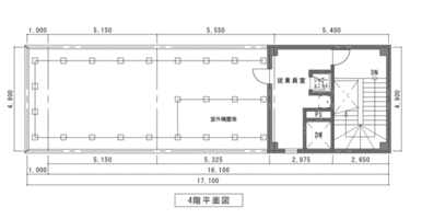 ４階平面図