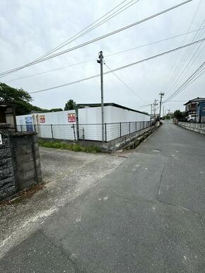 道路接道部分です。