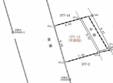 前面道路と間口が広いので車の出入りがしやすい地形です☆