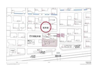近隣駐車場地図